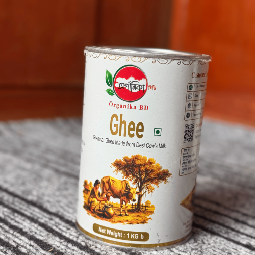 Pure Clarified Butter Ghee - Granular Texture  খাঁটি ঘি - দানাযুক্ত ও সুস্বাদু