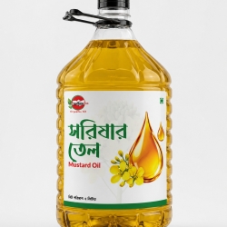 Organika BD Pure Mustard Oil (Shorisha Tel) in Plastic Bottles | অর্গানিকা বিডি খাঁটি সরিষার তেল
